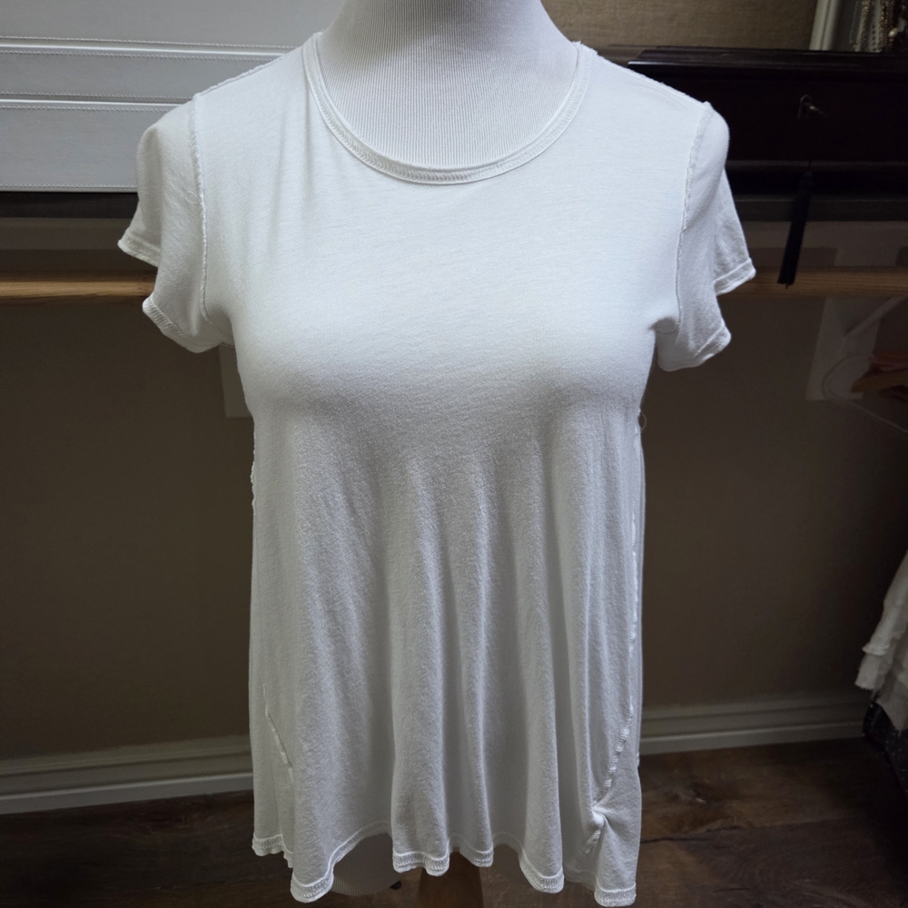 We The Free White Relaxed Short Sleeve T-Shirt